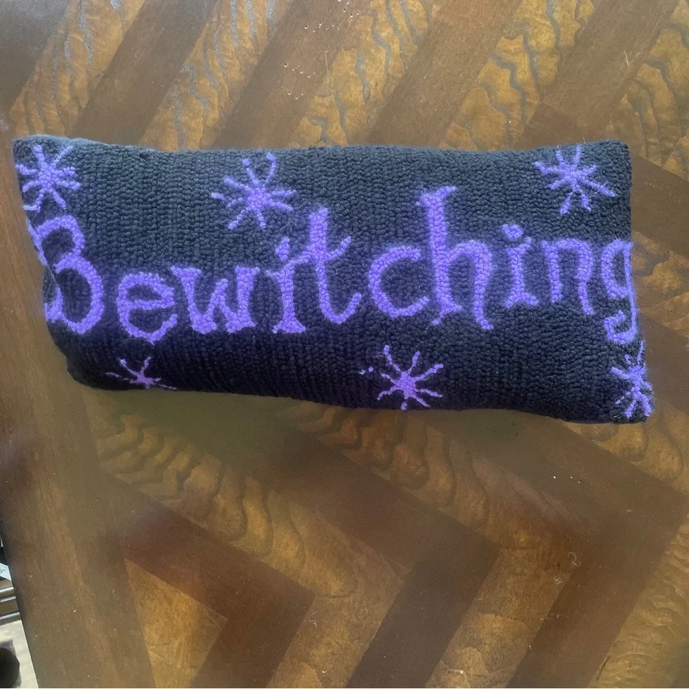 4 For $20 Halloween Bewitching Pillow Purple And Black